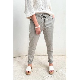 ByPias Casual tencel joggers- grey