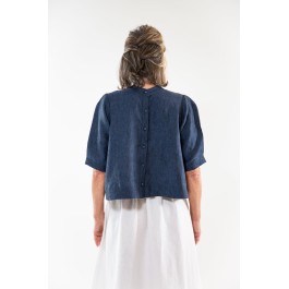 EVASSUNDAY  - Loretta Top - Navy