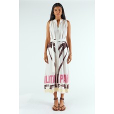 Itami - Quillota kaftan - white 