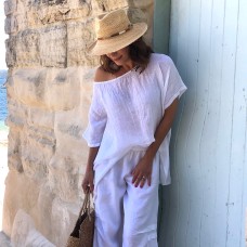 La Luna Lifestyle - linen gauze top