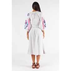 Rubyyaya Mediterrane dress - white