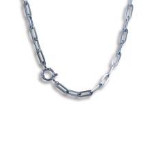 Seriously Twisted Jewellery - Athena necklace -  Silver