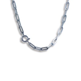 Seriously Twisted Jewellery - Athena necklace -  Silver